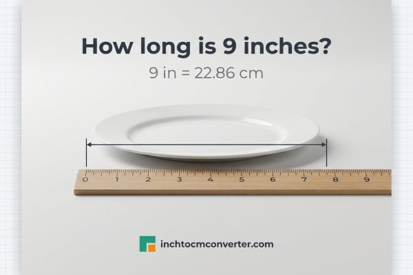 How Long Is 9 Inches? 12 Common Things Compared for Visual Scale