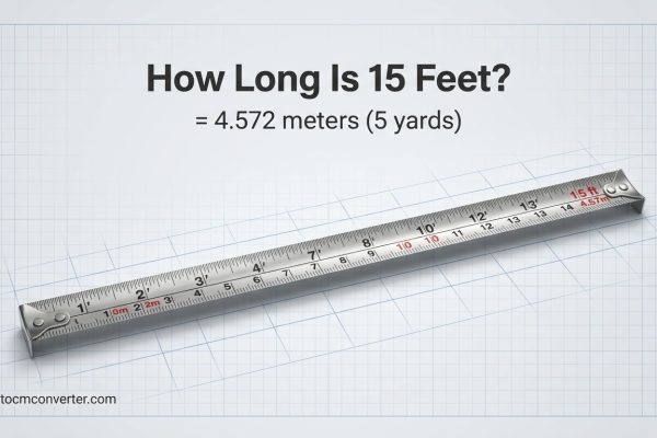 How Long Is 15 Feet? 10 Common Things Compared for Visual Scale